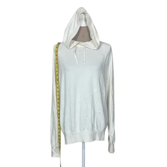 EUC Tommy John Cream Hooded Sweater (N-1) - Picture 4 of 9